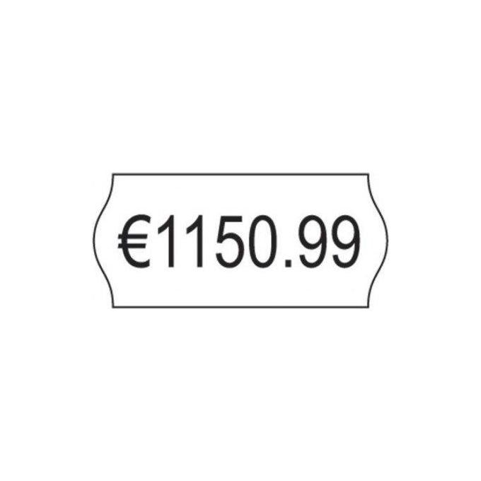 Avery PLR1226 Etichette Removibili per Prezzatrici 1 Riga 26x12 mm 10 Rotoli 15000 pz colore Bianco