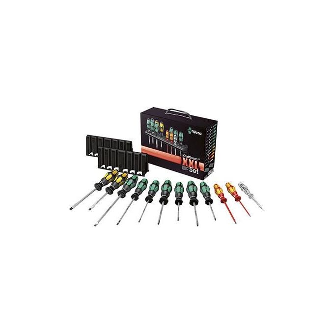 Wera Kraftform XXL 2 Set di Cacciaviti 12 Pezzi