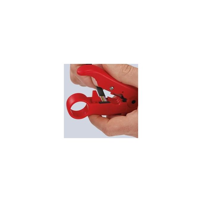 Knipex Pinza Spelacavi per Cavi Coassiali 125mm
