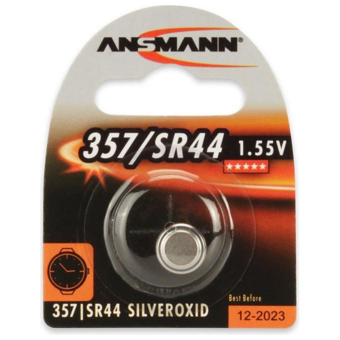 Ansmann Batteria Bottone SR44 Litio 1.55V