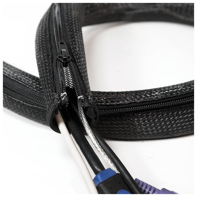 Link guaina avvolgicavi chiusura zip mt 2 diametro 30 mm.