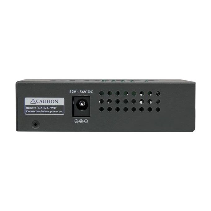 StarTech.com Switch 4 Porte Gigabit poe+ Midspan