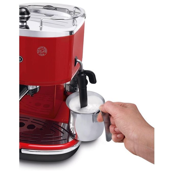 DeLonghi macchina espresso manuale icona classic eco311r rossa 15 bar 14 l 1100w