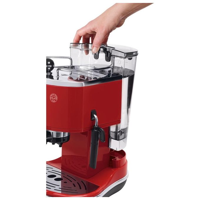 DeLonghi macchina espresso manuale icona classic eco311r rossa 15 bar 14 l 1100w