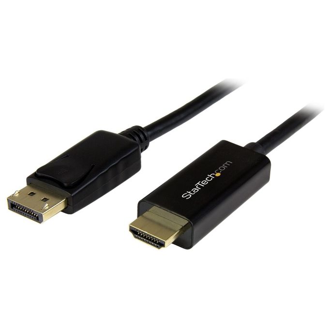 StarTech Cavo Convertitore Adattatore DisplayPort a Hdmi DP a Hdmi 2mt Supporto 4K