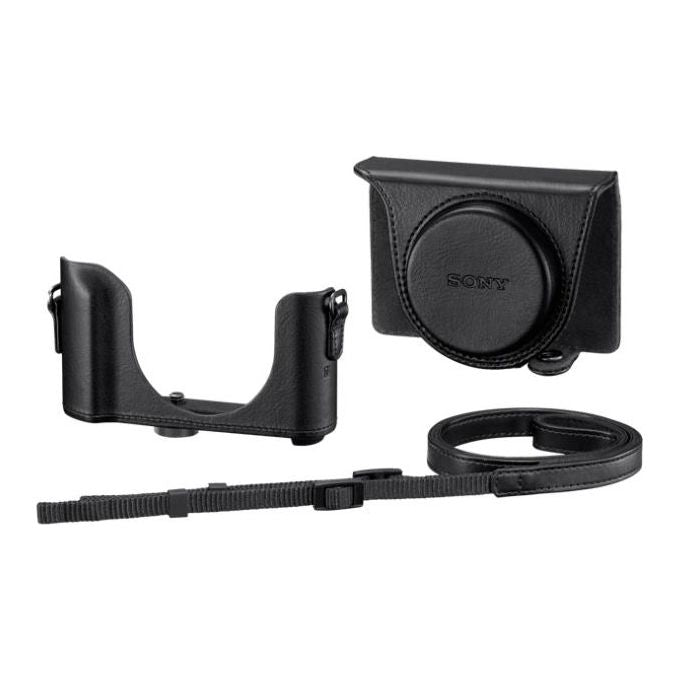 Sony Custodia con Astuccio per Obiettivo e Tracolla per Cyber-shot HX90V HX90 o WX50