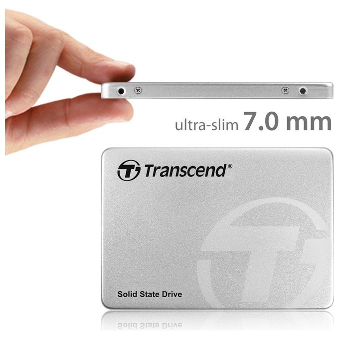 TRANSCEND TS256GSSD370S 256Gb 2,5'' Ssd370 Sata3 mlc allluminio