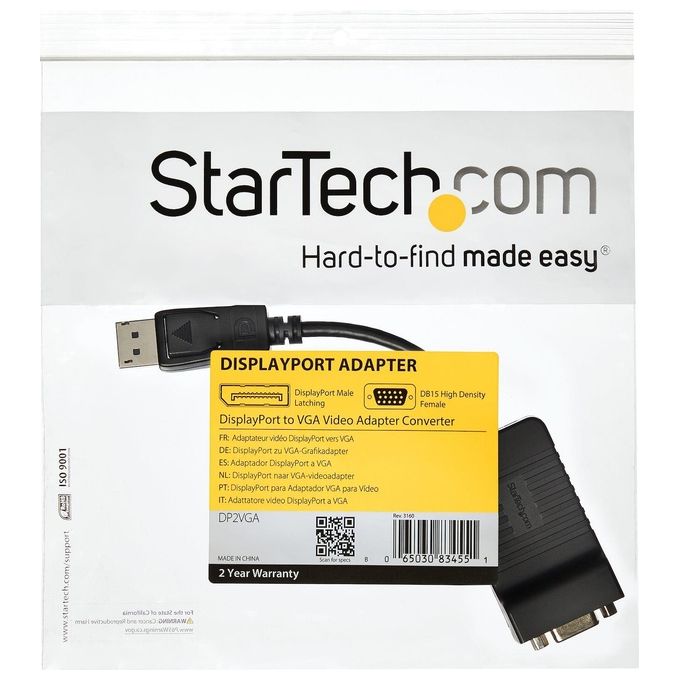 StarTech Adattatore convertitore video DisplayPort a VGA