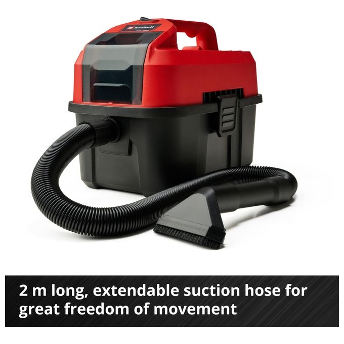Einhell Aspiratutto A Batteria Te-Vc 18-10 Li (Batteria Non Inclusa)