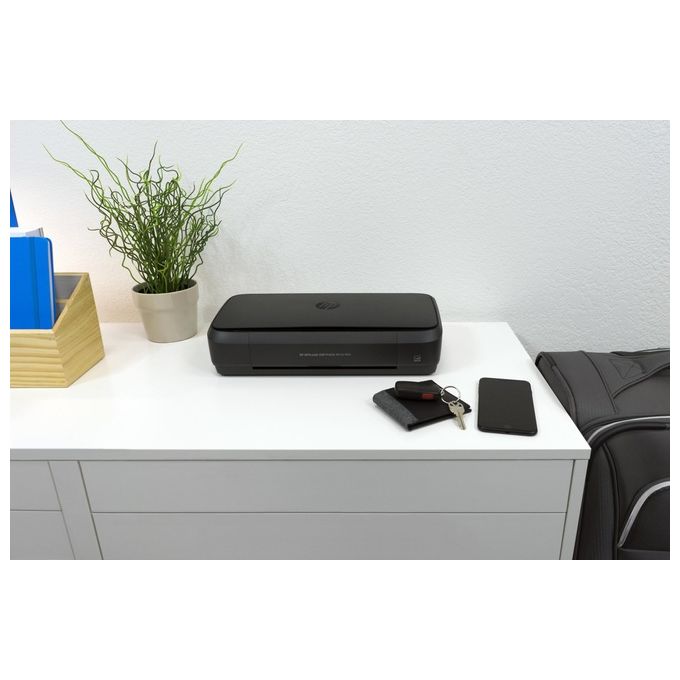 HP 250 Stampante Portatile Inkjet Multifunzione Officejet Risoluzione 4800 x 1200 DPI Wi-Fi Nero