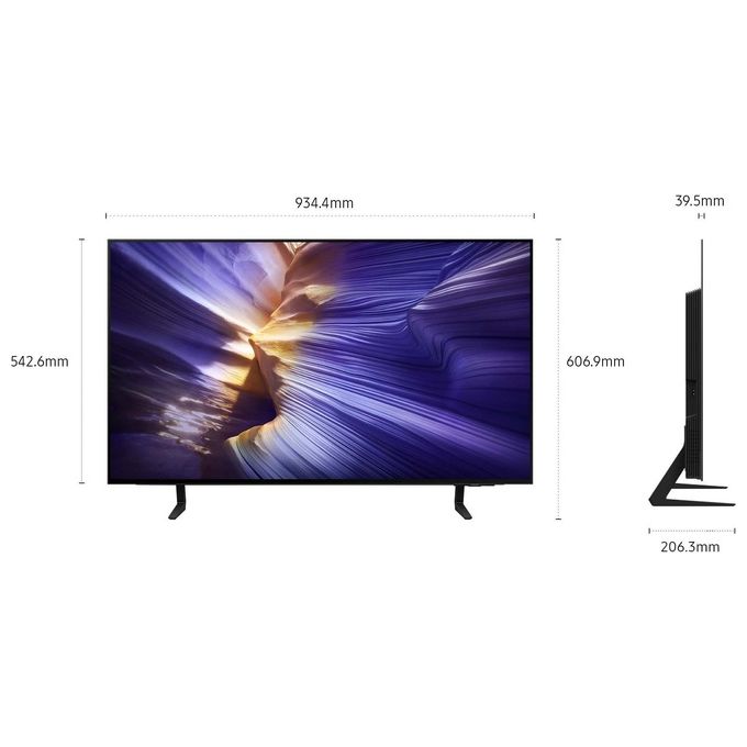Samsung QE42S90FAEXZT S90F Smart TV OLED 4K 42'' Processore NQ4 AI Gen3 Dolby Atmos colore Nero
