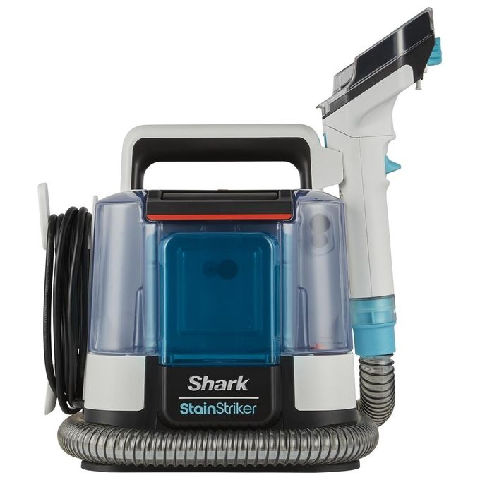 Shark PX200EUT StainStriker Aspirapolvere Smacchiatore Portatile 450W 1,25 L Tappeti Tappezzeria Animali Domestici colore Bianco