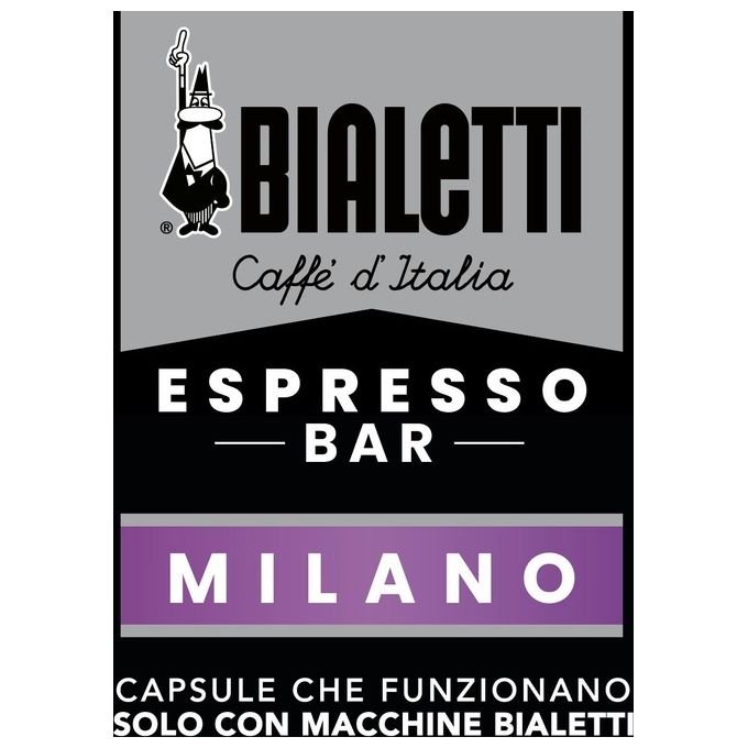 Bialetti Capsule Milano 72 Pezzi