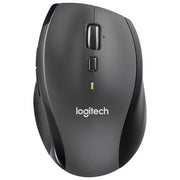 Logitech 705 Marathon Mouse Wireless, Ricevitore USB Unifying 2,4 GHz, 1000 DPI, 5 Pulsanti Programmabili, Durata Batteria di 3 Anni, Compatibile con PC, Mac, Laptop, Chromebook - Nero