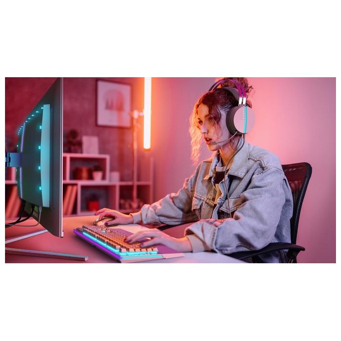 PHILIPS 32M2N8900-00 Evnia 8000 Monitor da Gaming 31.5'' QD-OLED 4K UHD 240Hz 0.03ms HDR400 TrueBlack USB-C Altoparlanti Integrati colore Bianco