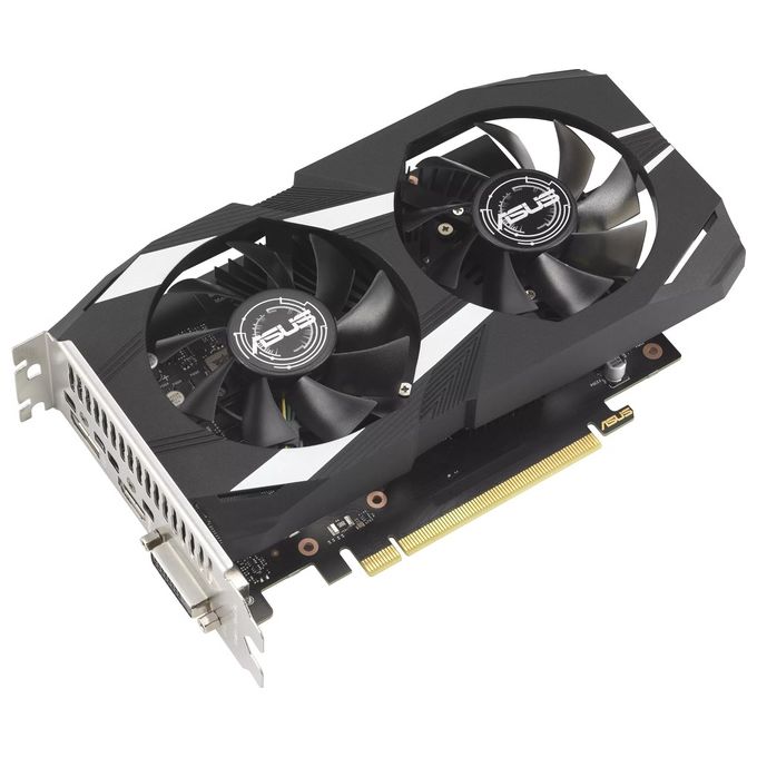 Asus DUAL-RTX3050-O6G Dual GeForce RTX 3050 OC Edition Scheda Video 6 GB GDDR6 2304 CUDA Ampere IP5X colore Nero