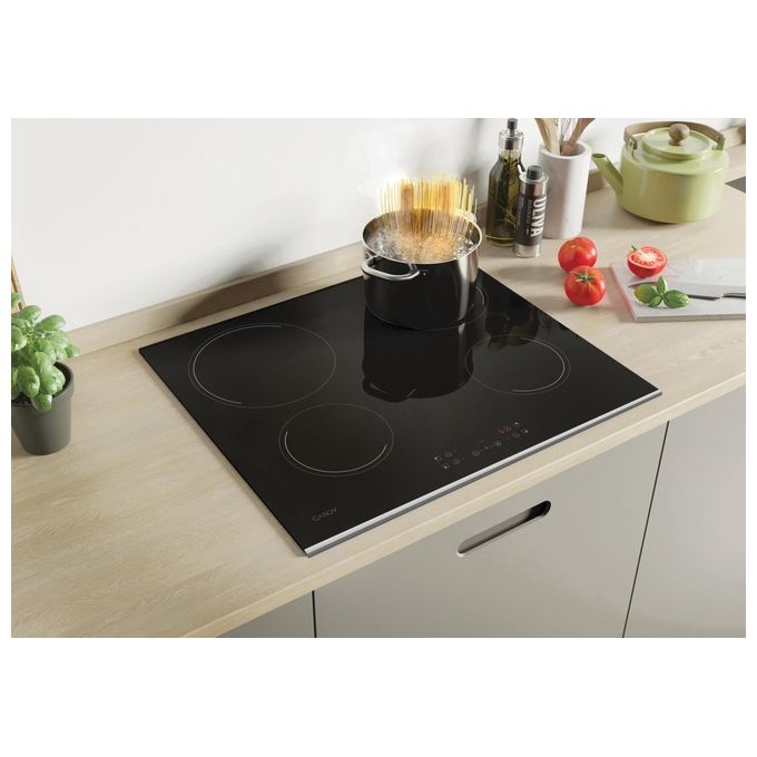 Candy CH64XB Piano cottura 4 Zone 60 cm Nero