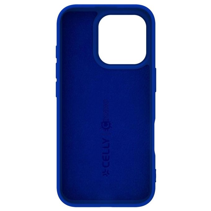 Celly Cromo Cover per iPhone 16 Pro Blu