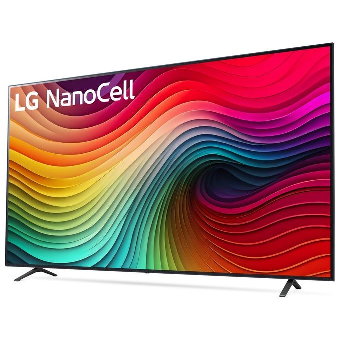 LG 86NANO81T6A NanoCell Smart TV 86'' 4K Ultra HD 120Hz HDR10 webOS 24 Game Optimizer Wi-Fi 5 colore Blu