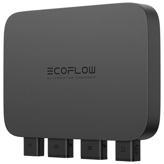 EcoFlow 4895251621212 Power Hub Alternator Charger 800W DC-DC GaN 3 modalita' colore Grigio