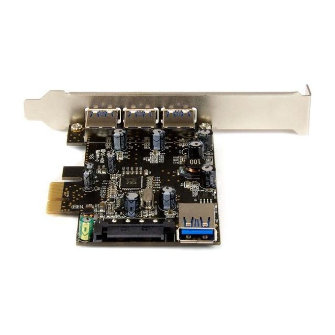 StarTech Scheda pci Express Usb3.0 Superspeed 4 Porte (3 est 1 int)