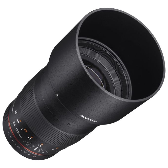 Samyang F1112201101 Obiettivo 135mm F-2.0 Ed Umc per Canon