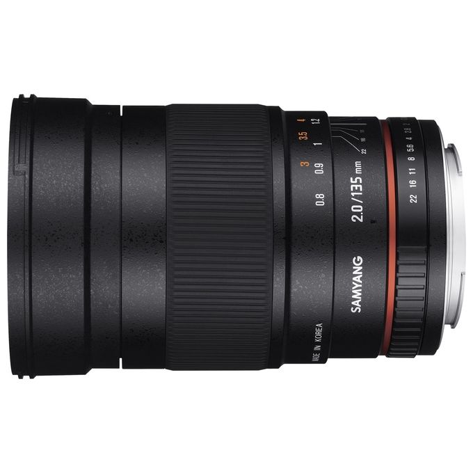 Samyang F1112201101 Obiettivo 135mm F-2.0 Ed Umc per Canon