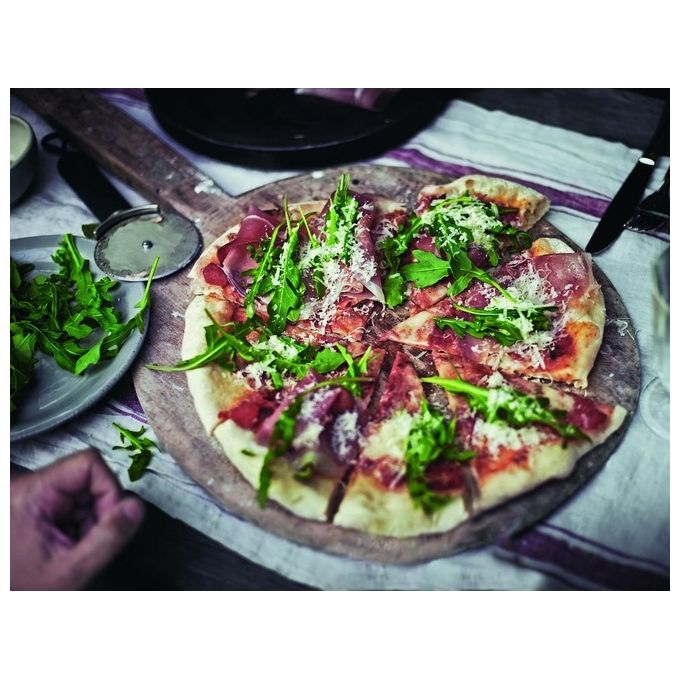 Weber 6691 Pala per Pizza Accessorio Barbecue Acciaio Inossidabile Manico Pieghevole Lavabile in Lavastoviglie colore Nero Argento