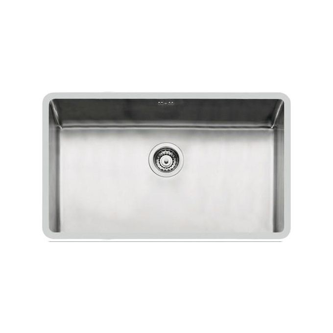 Foster 2157 850 KE R15 Lavello Acciaio inox Spazzolato da incasso Sottotop 1 Vasca 71x40cm