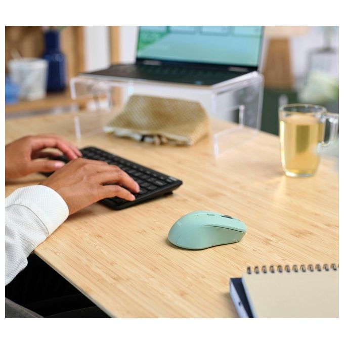 Trust Mydo Mouse Wireless Silenzioso Wireless Verde
