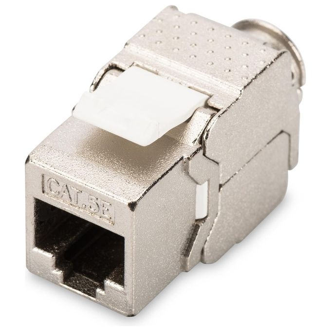 Digitus inserto jack stp schermato rj45 8 poli cat 5e (frutto)