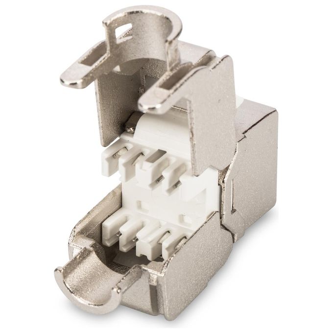 Digitus inserto jack stp schermato rj45 8 poli cat 5e (frutto)