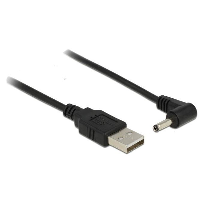 DeLock 83577 Cavo di Alimentazione Usb Dc 3,5 x 1,35mm 90 Gradi 1,5mt