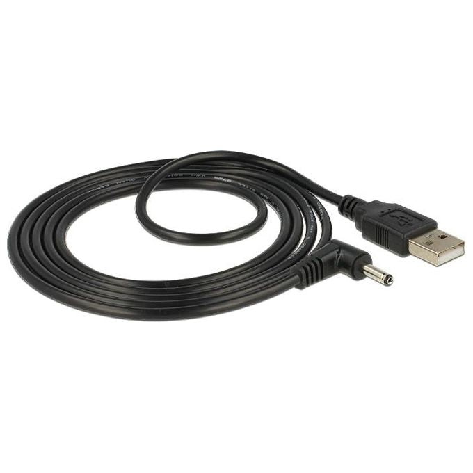 DeLock 83577 Cavo di Alimentazione Usb Dc 3,5 x 1,35mm 90 Gradi 1,5mt