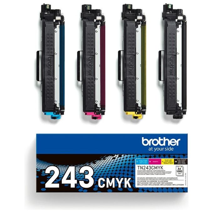 Brother TN-243 Toner Value Pack CMYK