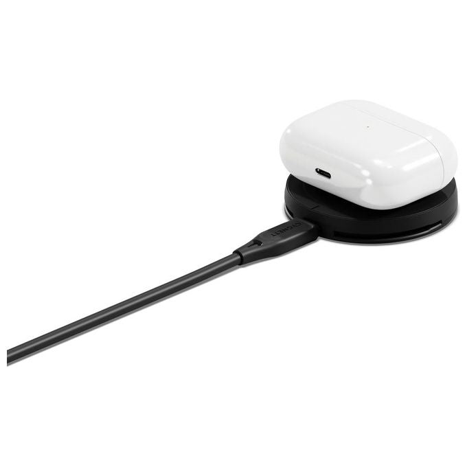 Cygnett CY5061CCRGP ChargePuck Caricabatterie Wireless Qi2 15W USB-C Ricarica Rapida Magnetica colore Nero