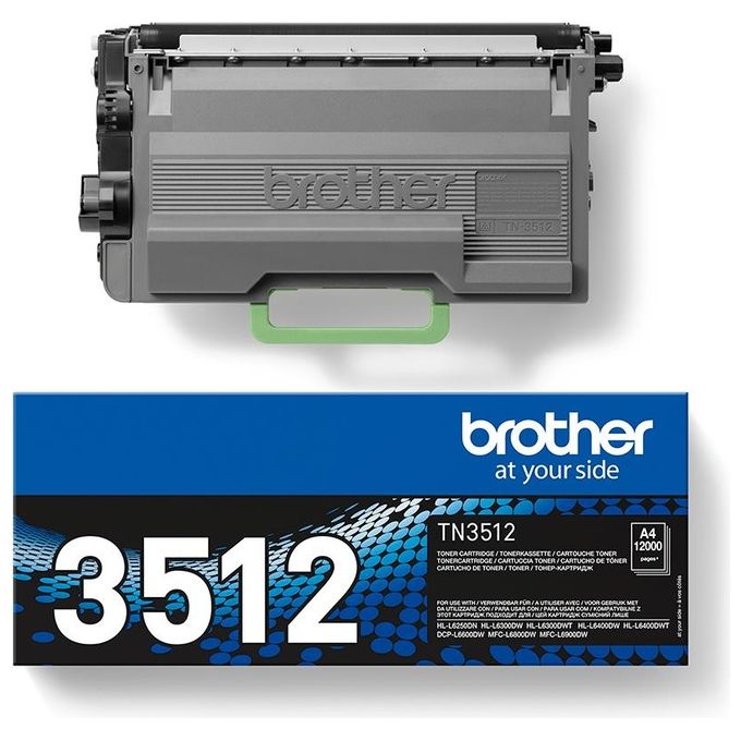 Brother Toner TN3512 12000pg per Hl-l6400dw-l6400dwt Dcp-l6600dw
