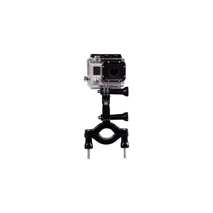 Hama Supporto Snodato per Tubolari di Grandi Dimensioni per GoPro Nero