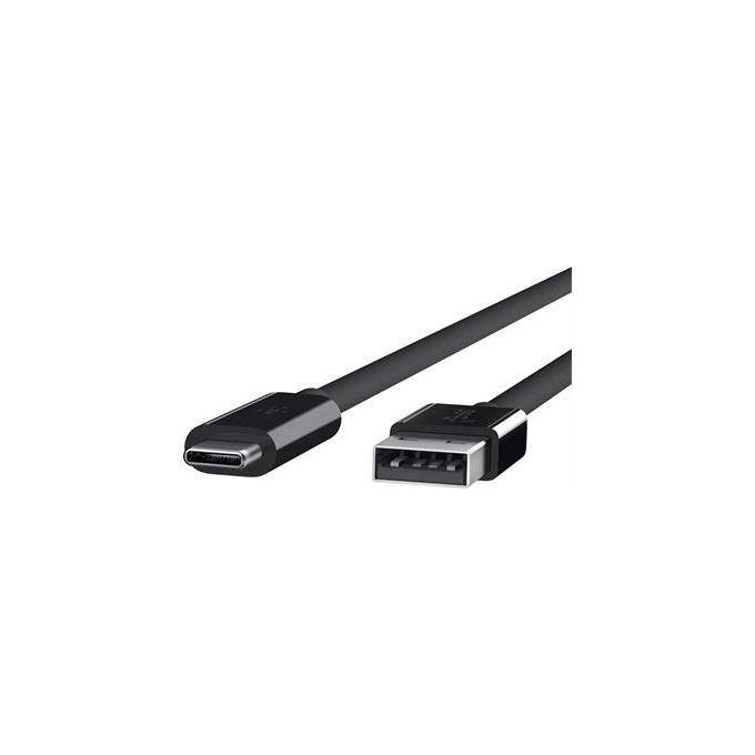 Belkin F2CU029BT1M-BLK Cavo USB A USB C 0.9 m USB 3.2 Gen 2 10 Gbit-s colore Nero