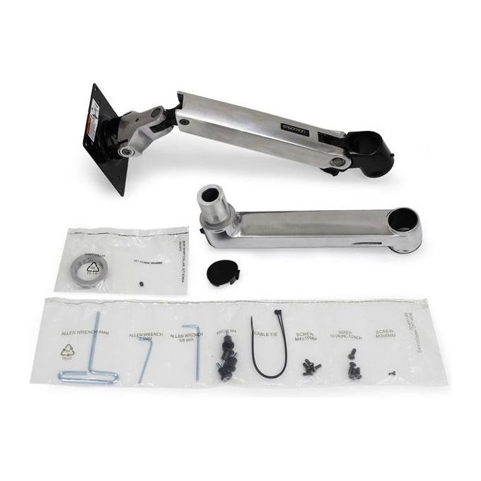 Ergotron LX Extension and Collar KIT_ Componente di Montaggio per Display Lcd Fino a 32