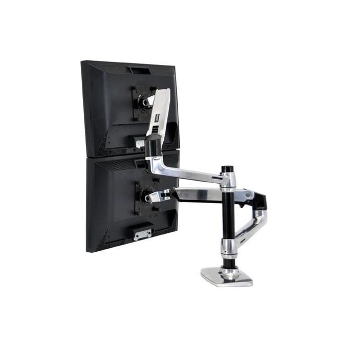 Ergotron LX Extension and Collar KIT_ Componente di Montaggio per Display Lcd Fino a 32