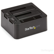 StarTech.com Box esterno USB 3.1 Gen 2 (10Gbps) a doppio alloggiamento da 2,5-3,5 SATA SSD-HDD
