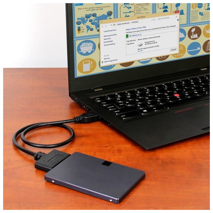 Startech cavo adattatore connettore usb 3.1 per disco rigido hdd sata (10gbps)