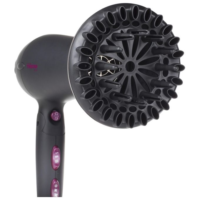 Tristar Asciugacapelli Ionico 2000W 2 Velocita' Nero