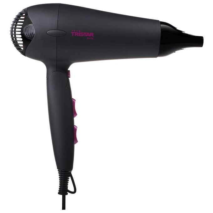 Tristar Asciugacapelli Ionico 2000W 2 Velocita' Nero