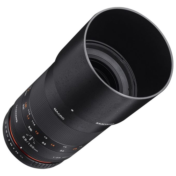 Samyang F1112303101 Obiettivo 100mm F-2.8 Ed Umc Macro per Nikon AE