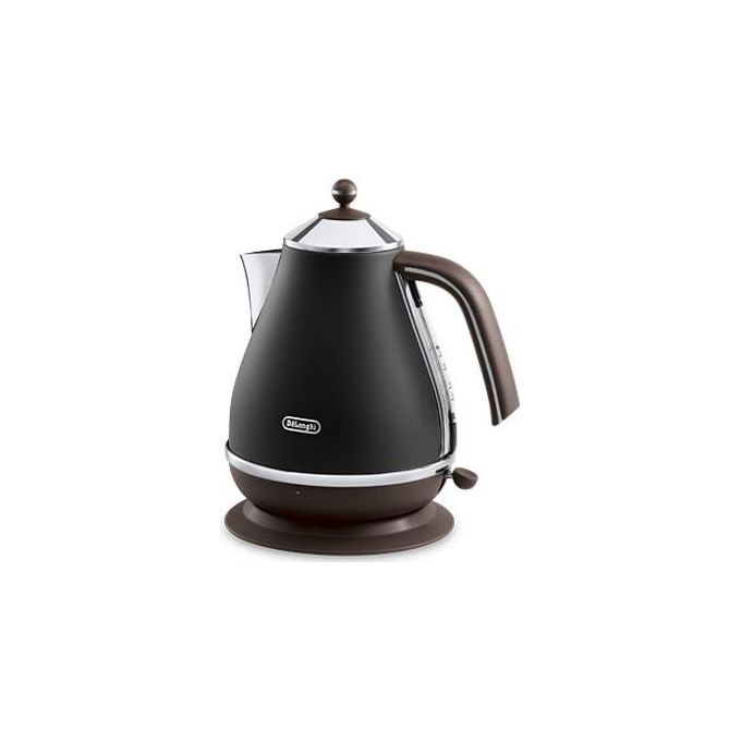 DeLonghi KBOV2001.BK Icona Vintage Bollitore Elettrico 1,7 Litri Nero 2000W
