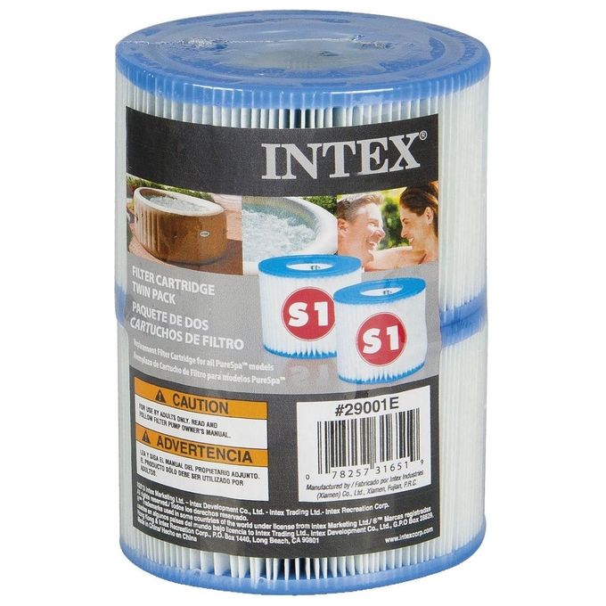 Intex Cartuccia di Ricambio 29001 per la Manutenzione e Pulizia delle Piscine