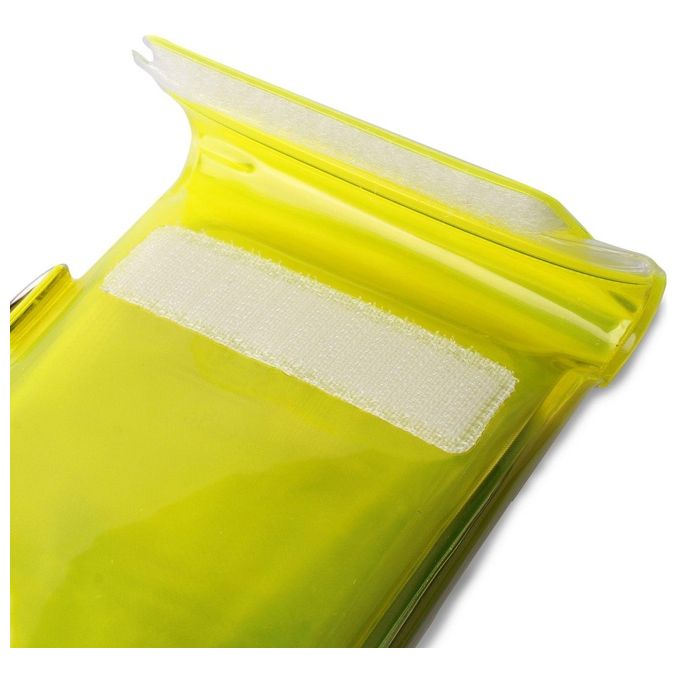 Puro PUFA013 Custodia impermeabile per smartphone fino a 5,7'' colore giallo