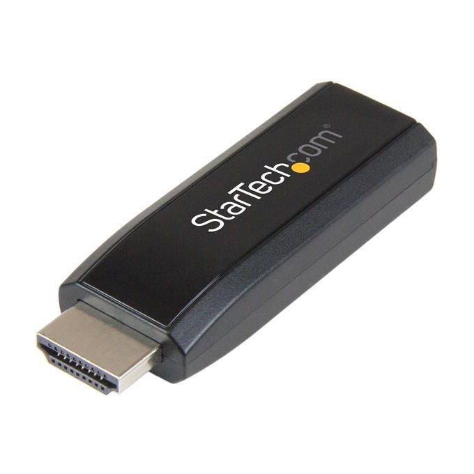 StarTech.com Adattatore video compatto HDMI a VGA con audio - M-F - 1920x1200 - 1080p